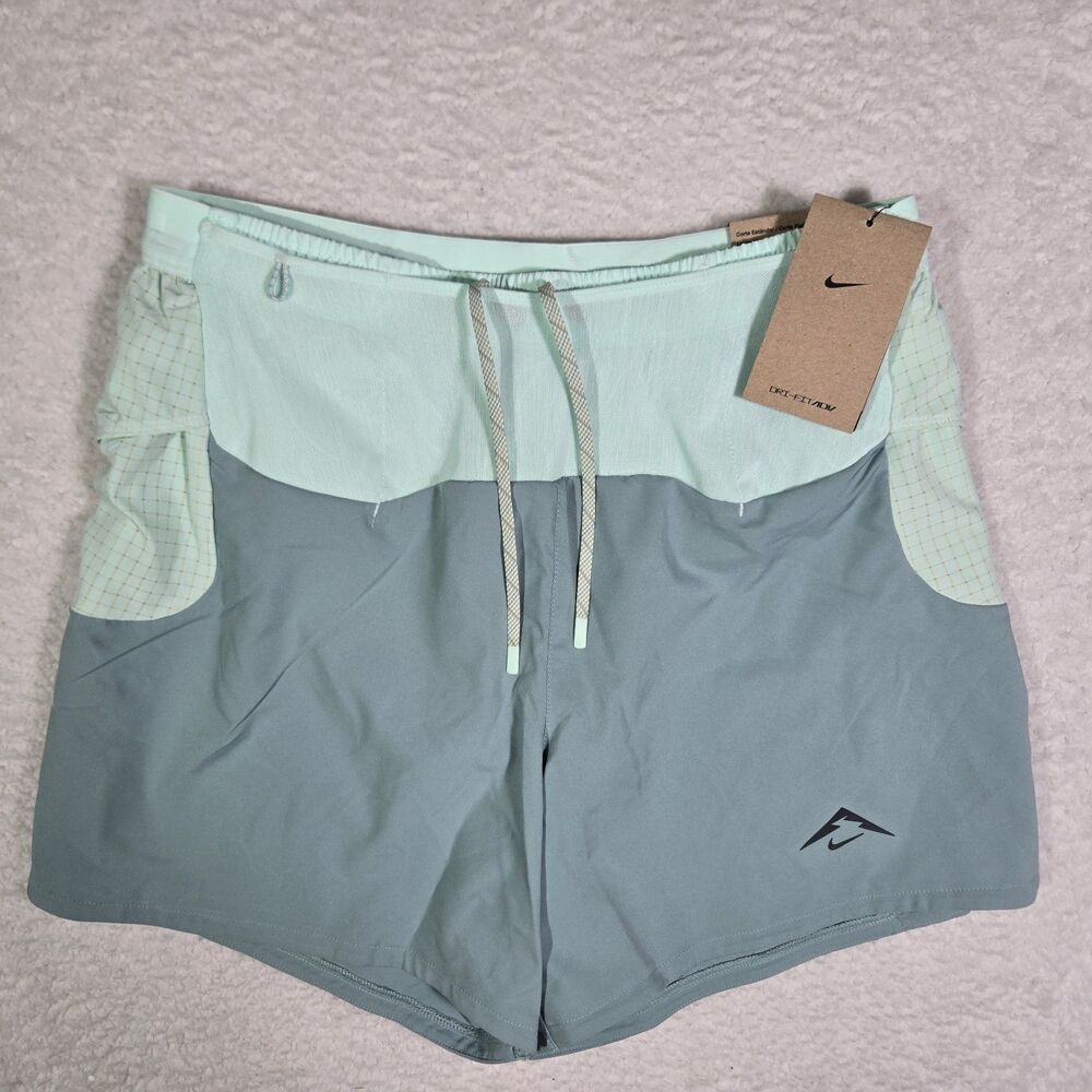 Nike Trail Second Sunrise Dri-FIT ADV 5" Brief Lined Running Shorts Mens Small